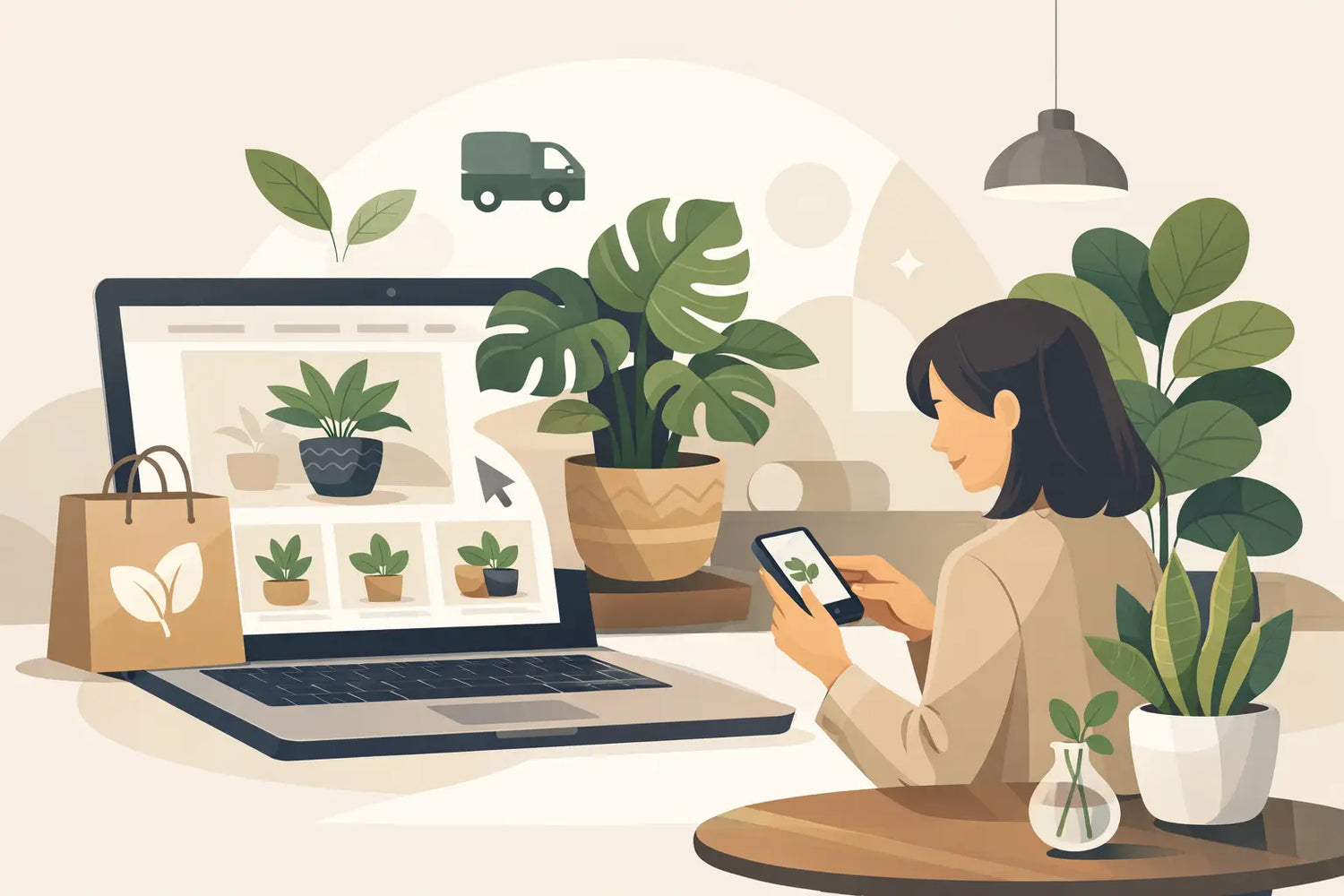 Premium Pflanzen online stilvoll kaufen