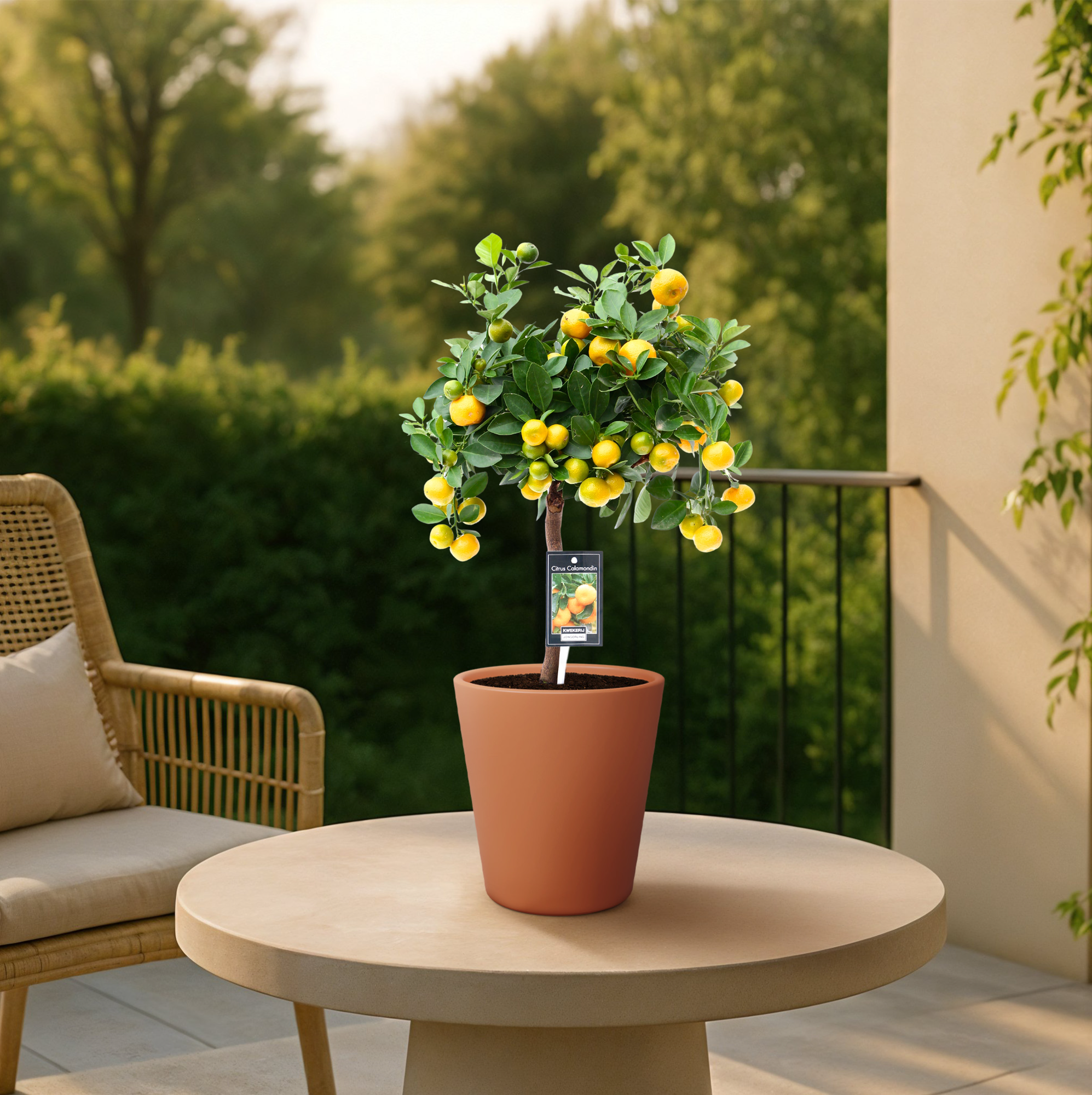 Citrus Calamondin – Zitronenbaum – Ø15 cm – ↕45 cm – Mediterrane Zitruspflanze